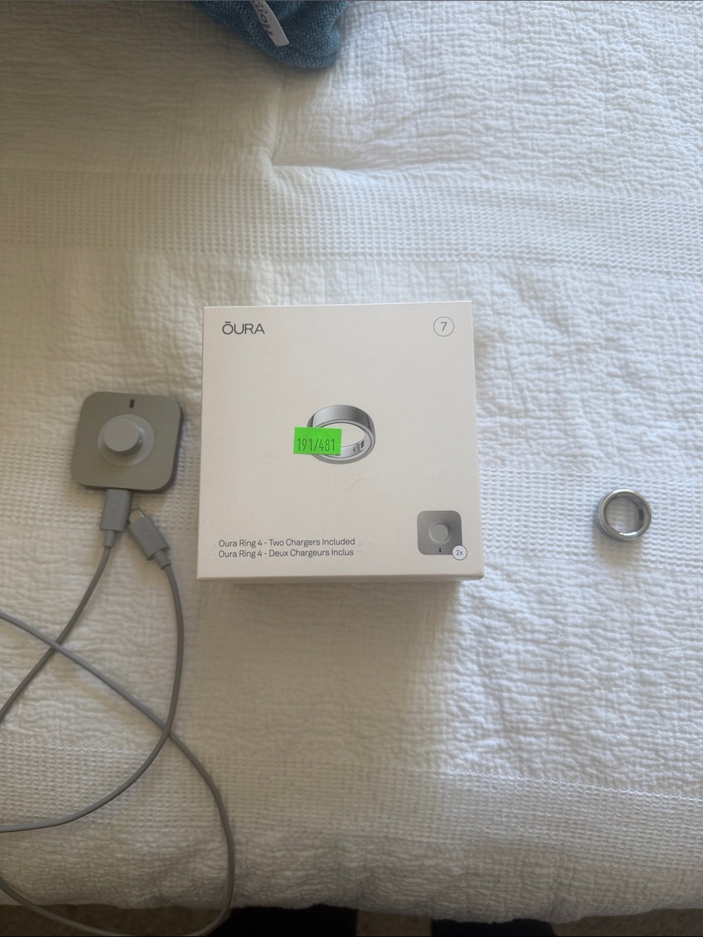 Oura Ring 7 Smart Ring – Silver